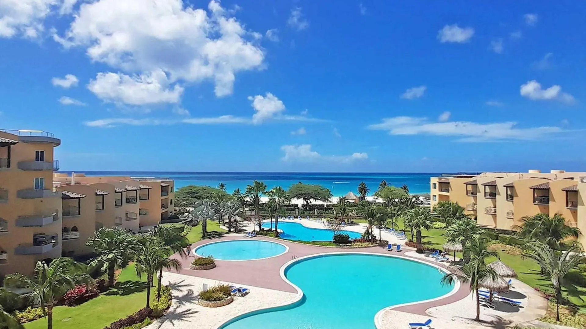 Beachfront - Garden Delight 3Br Condo - E125 Palm Beach 0*,  Aruba