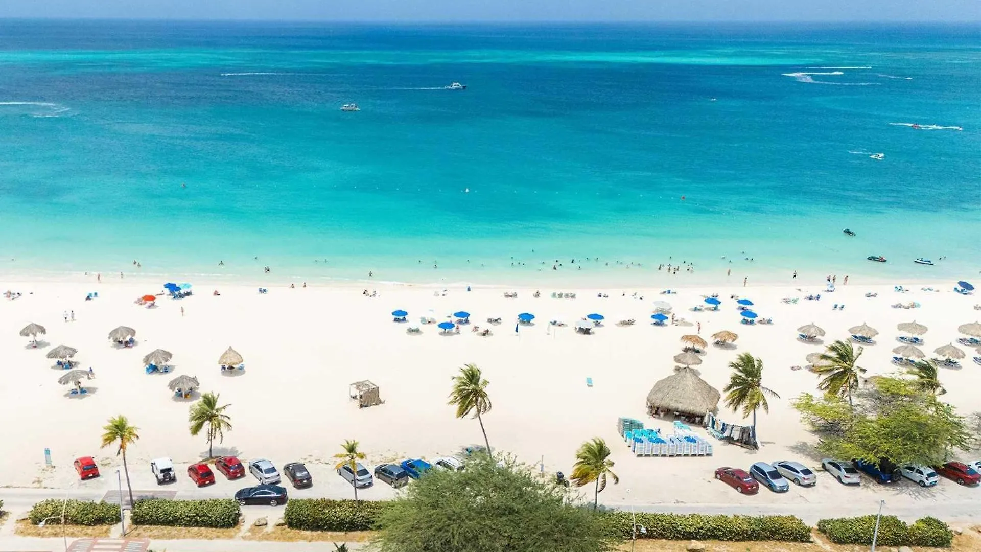 Beachfront - Garden Delight 3Br Condo - E125 Palm Beach Aruba
